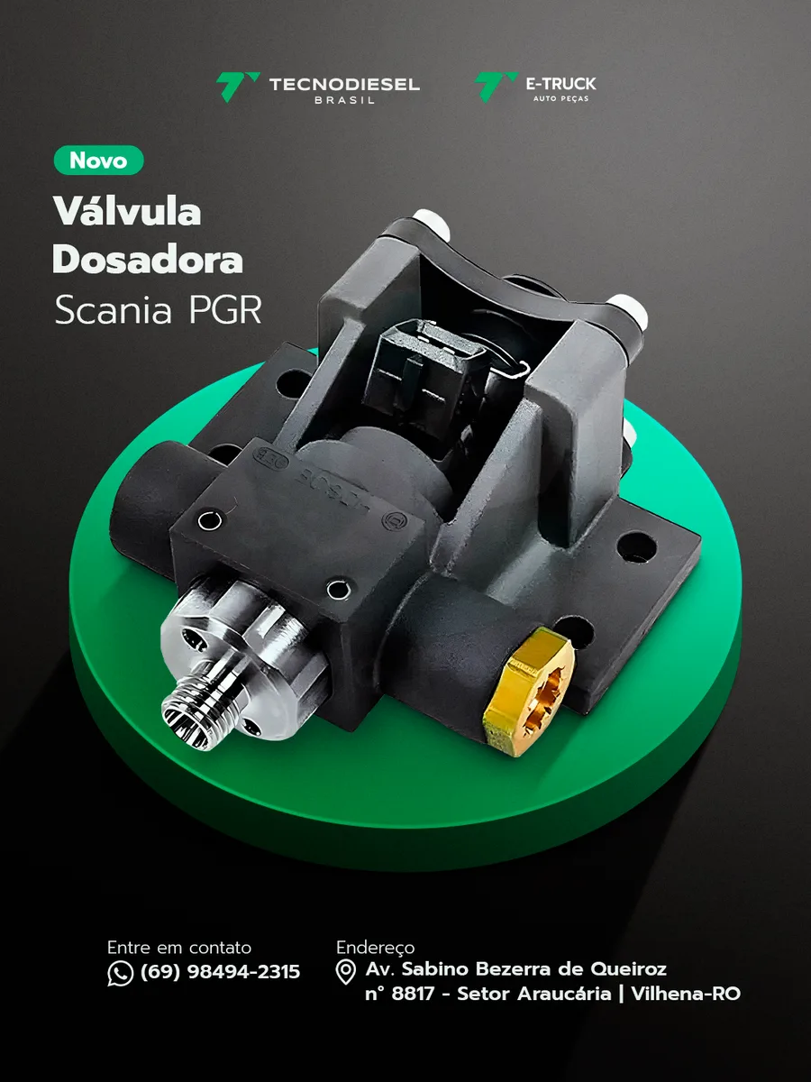 Válvula Dosadora Scania PGR