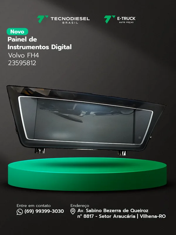 Painel de Instrumentos Digital Volvo FH4