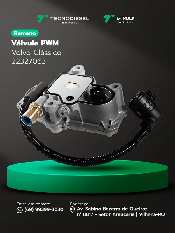 Válvula PWM Volvo Clássico