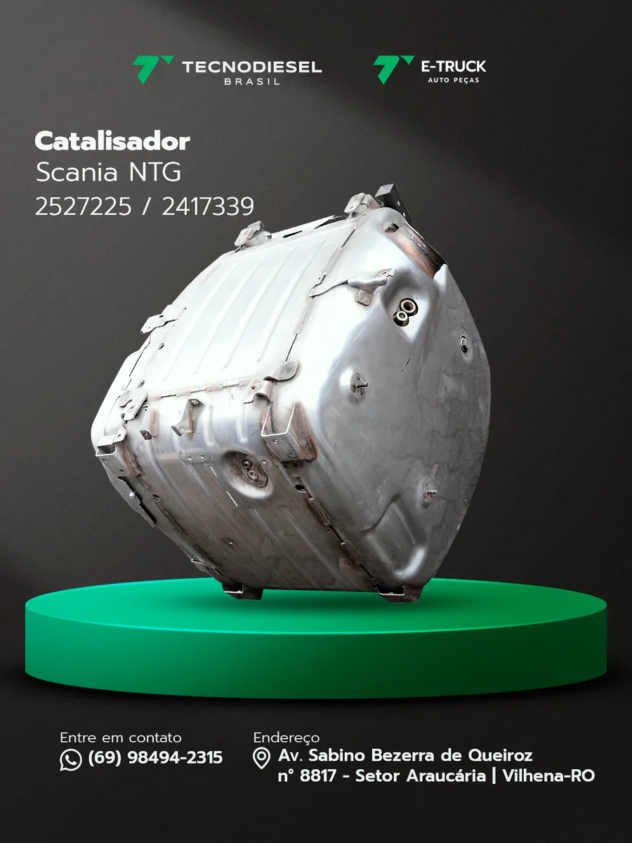 Catalisador Scania NTG