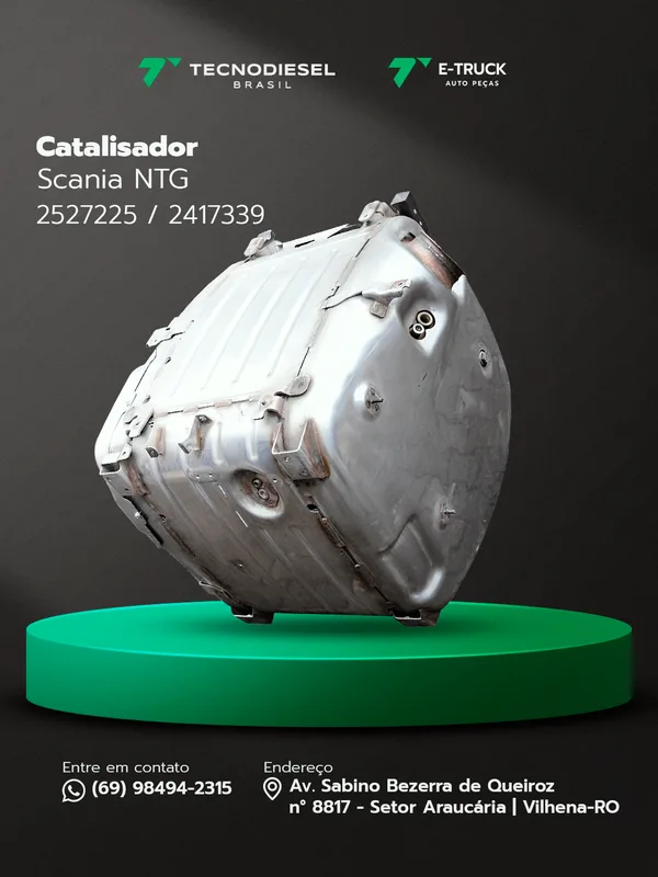 Catalisador Scania NTG