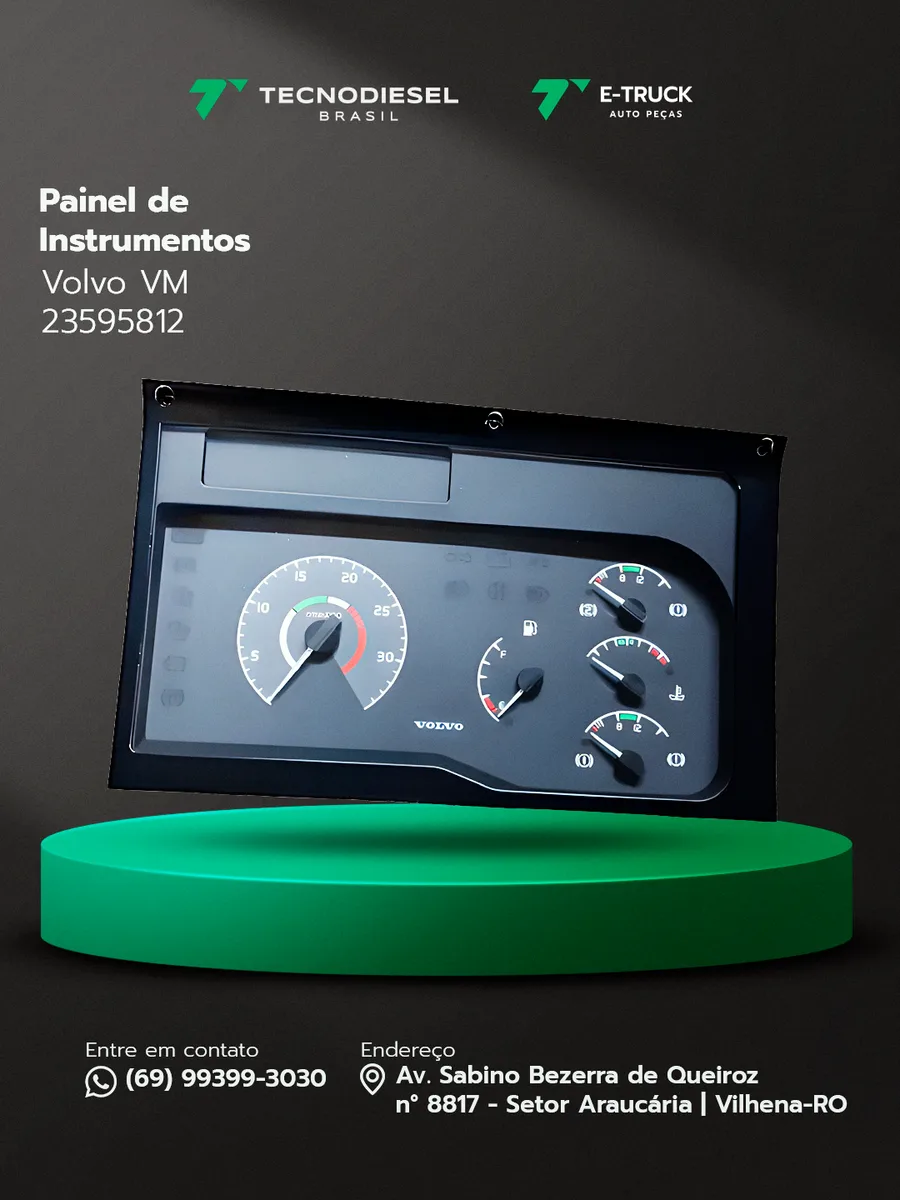 Painel de Instrumentos Volvo VM